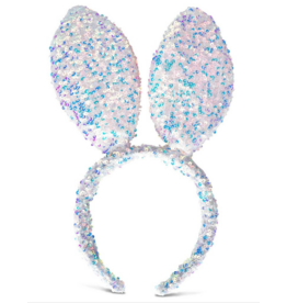 Faire Iscream- Sequin Bunny Headband-