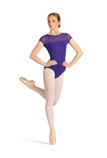 Mirella Mirella- Strap Back Cap Sleeve Leotard-