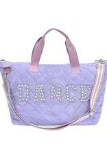 Iscream Iscream Quilted Overnight Bag- Purple-