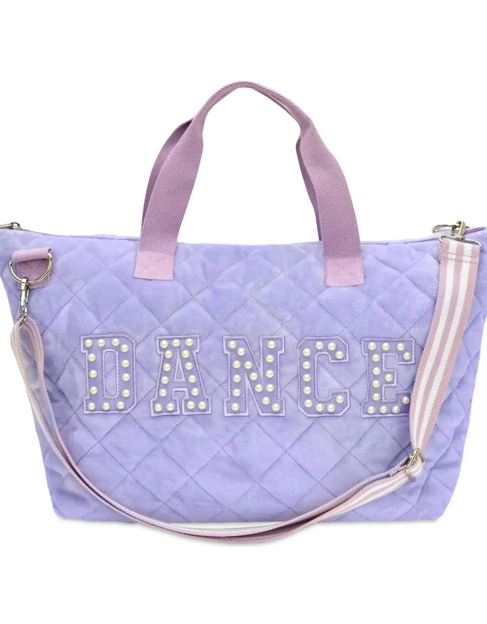 Iscream Iscream Quilted Overnight Bag- Purple-