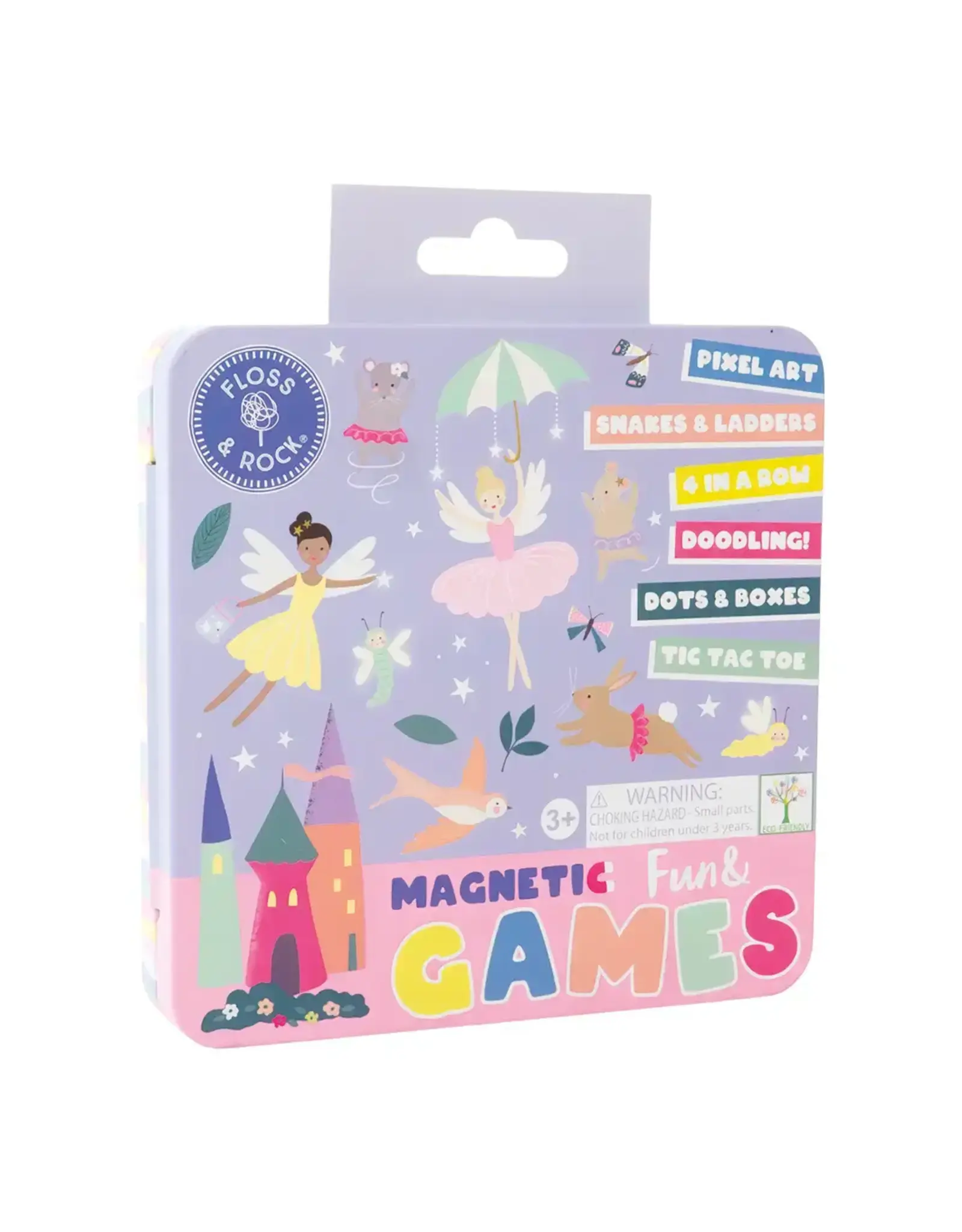 Floss & Rock Floss & Rock- Enchanted Magnetic Fun and Games Tin-