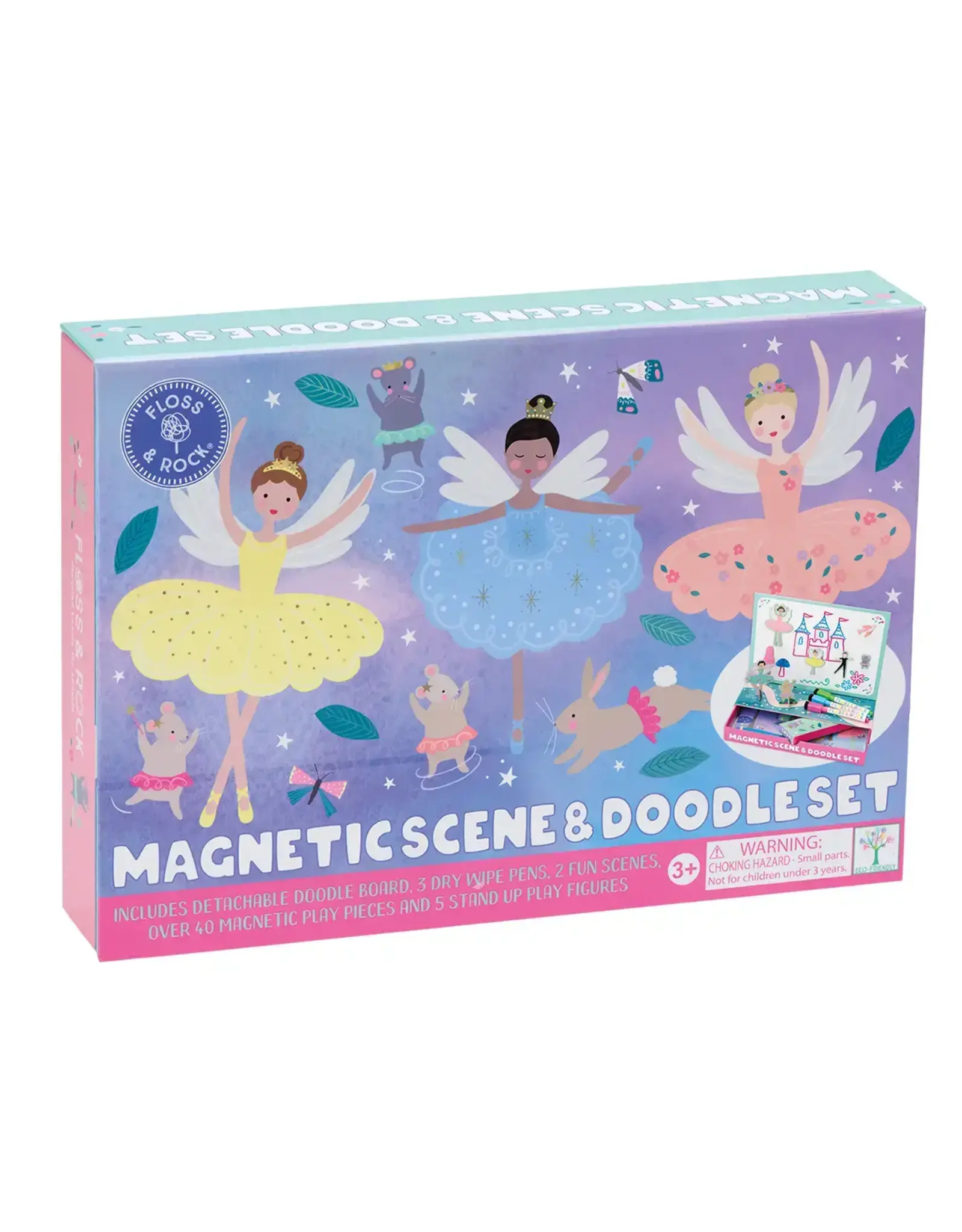 Floss & Rock Floss & Rock- Enchanted Magnetic Scene & Doodle Set-