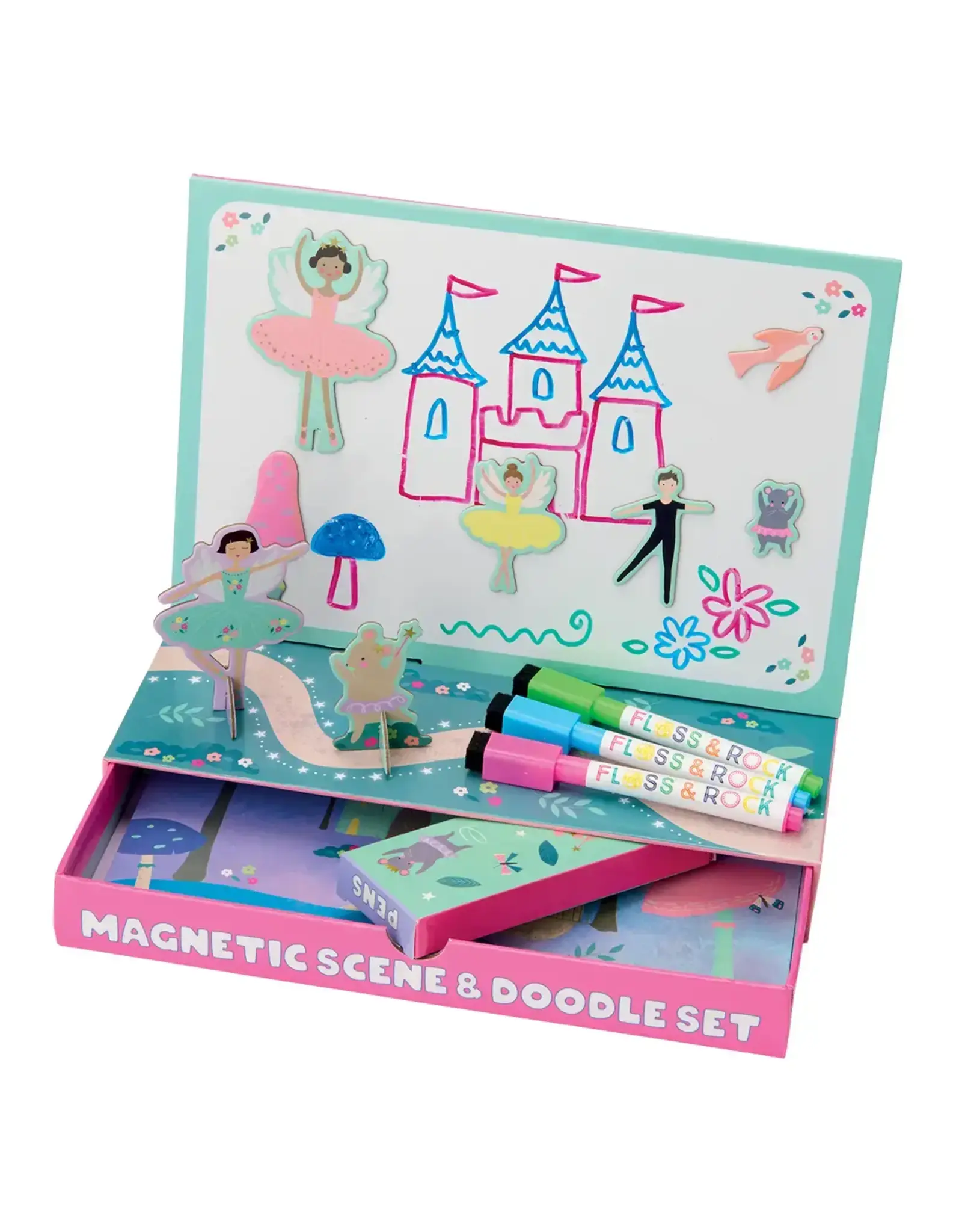 Floss & Rock Floss & Rock- Enchanted Magnetic Scene & Doodle Set-