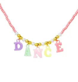 Zomi Gem Zomi Gems- Dance Multicolor Bead Necklace-
