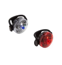 Planet Bike Planet Bike Button Blinky Safety Light Set