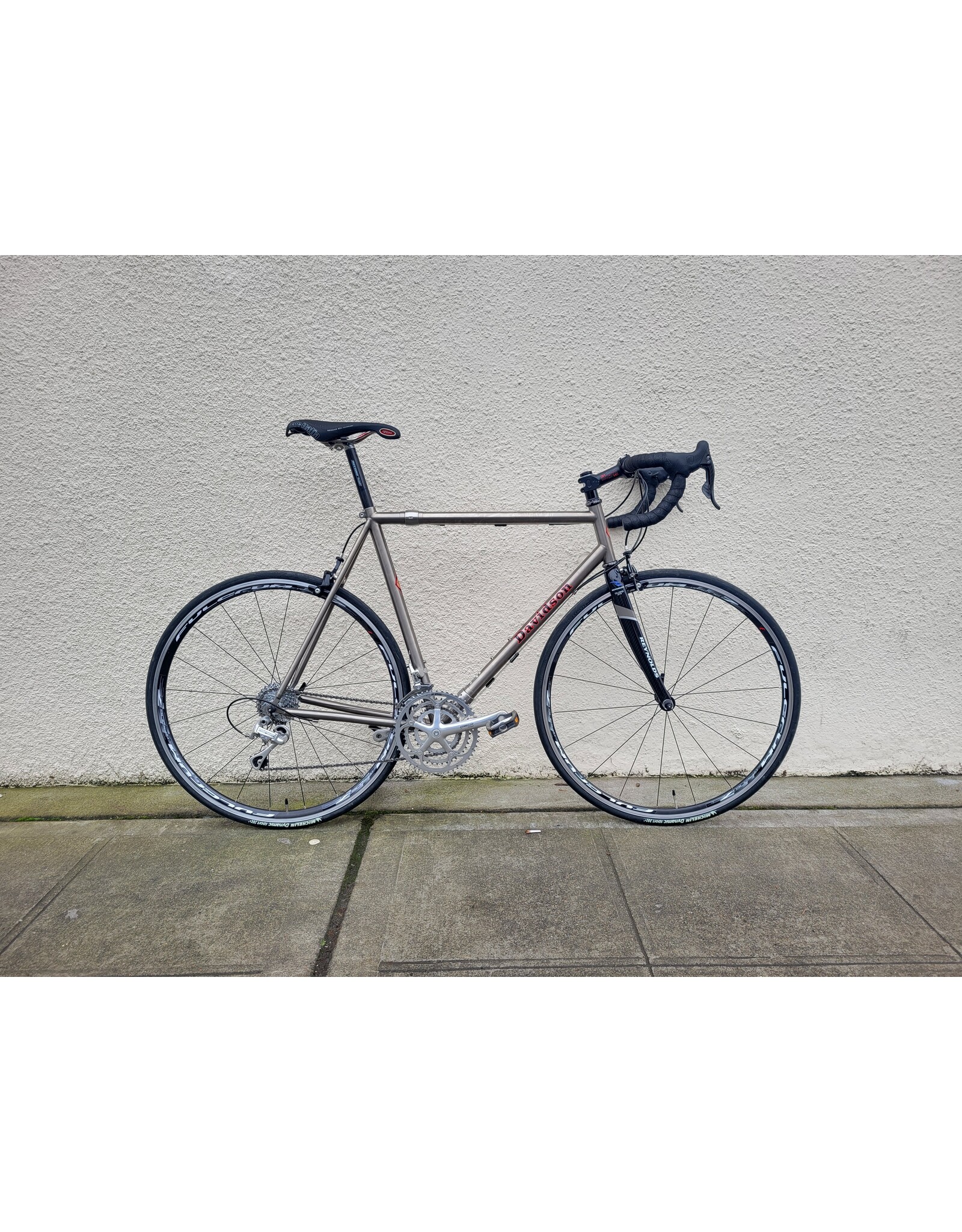 57cm Davidson Ti Road w/Travel Couplers