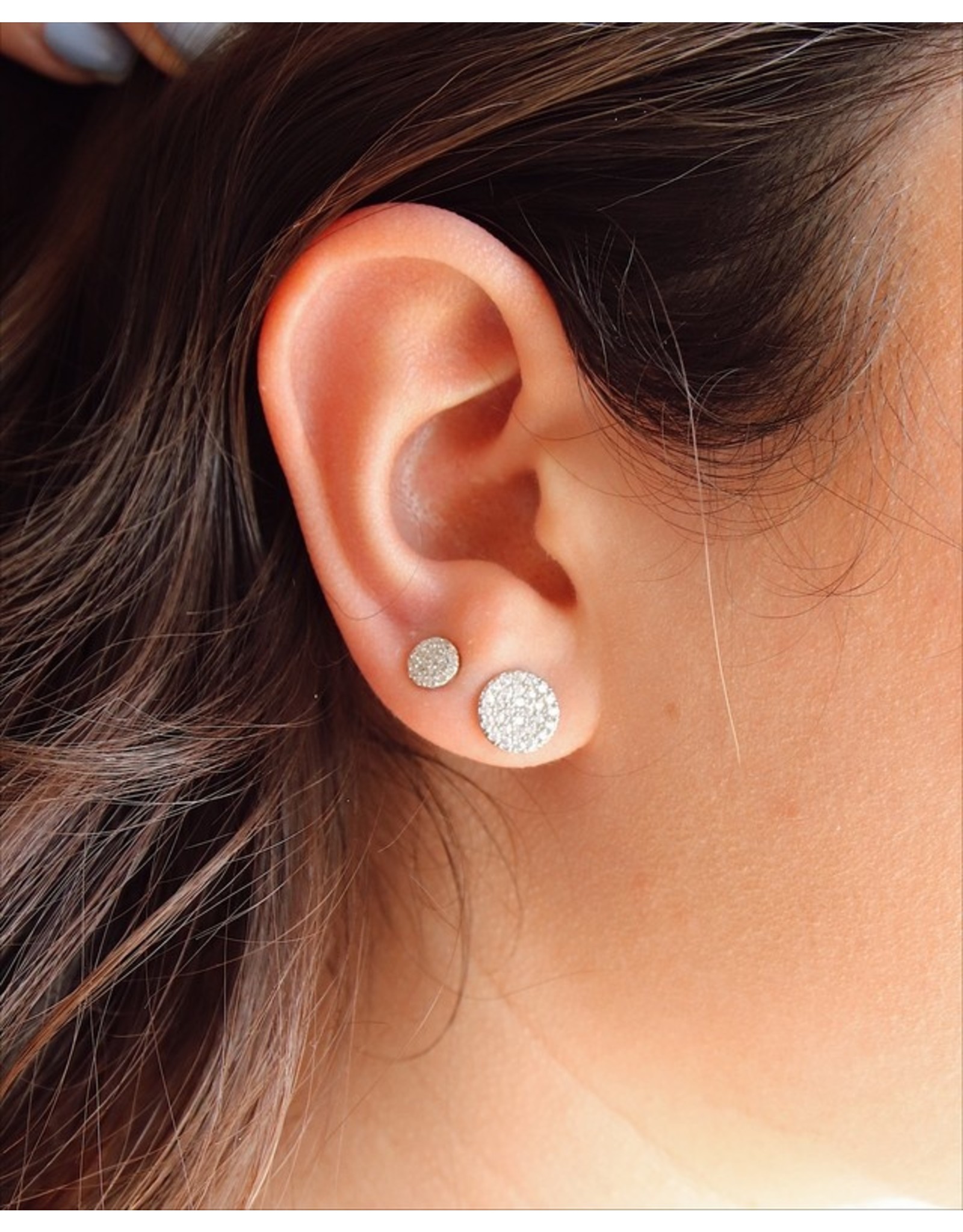 EIRA 10MM ROUND EARRING