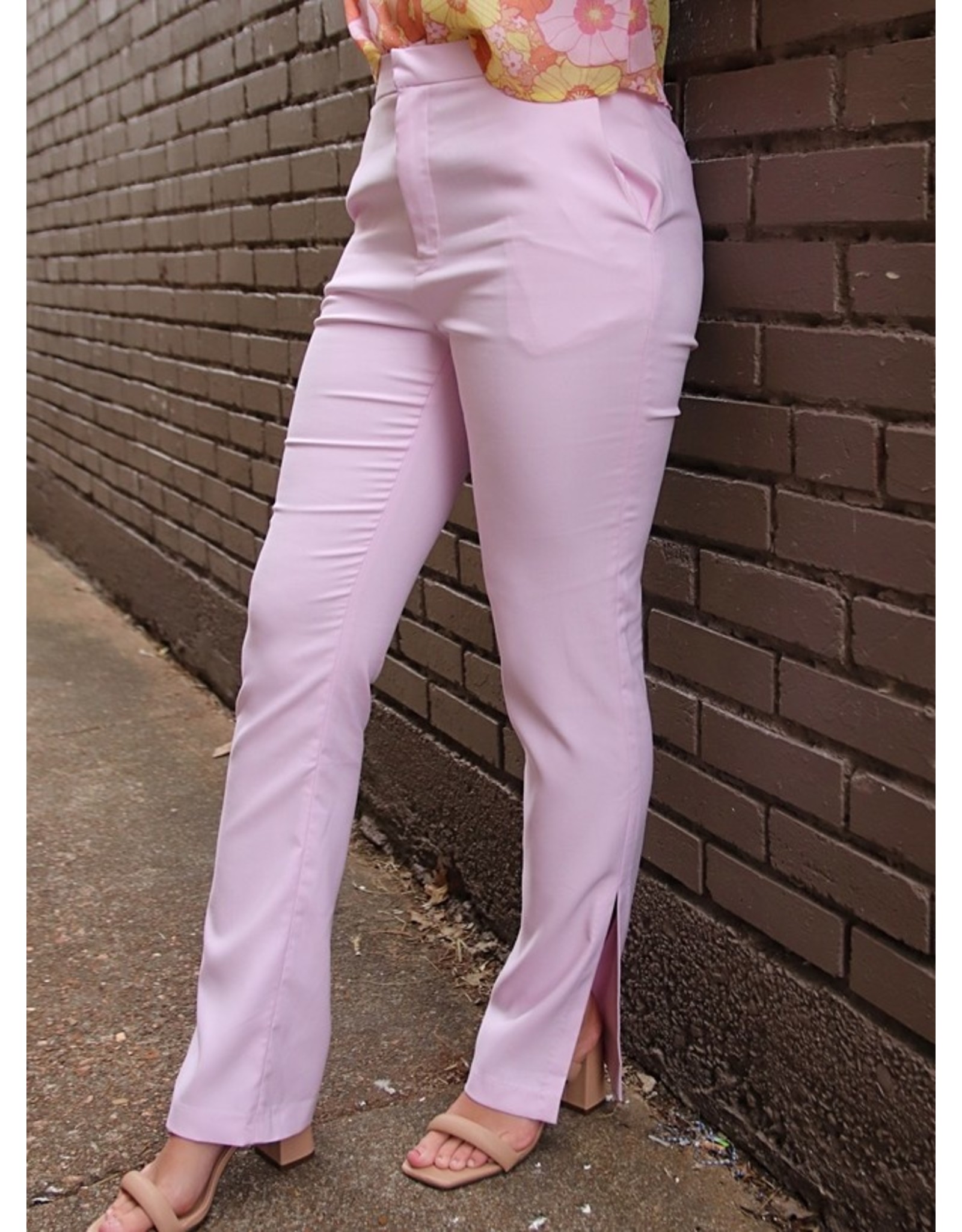 PAYTON Pink Wide Leg Pant  Women's Designer Pants – Steve Madden Canada