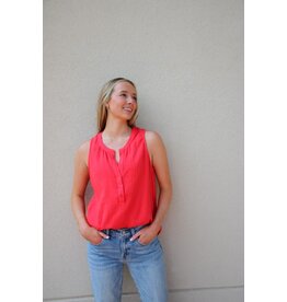 DAITARO HENLEY V NECK TANK