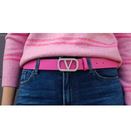 WADE RHINESTONE V BELT