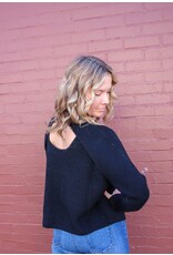 KEZIAH OPEN BACK SWEATER