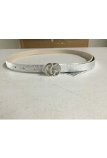 MACEN SKINNY METALLIC BELT