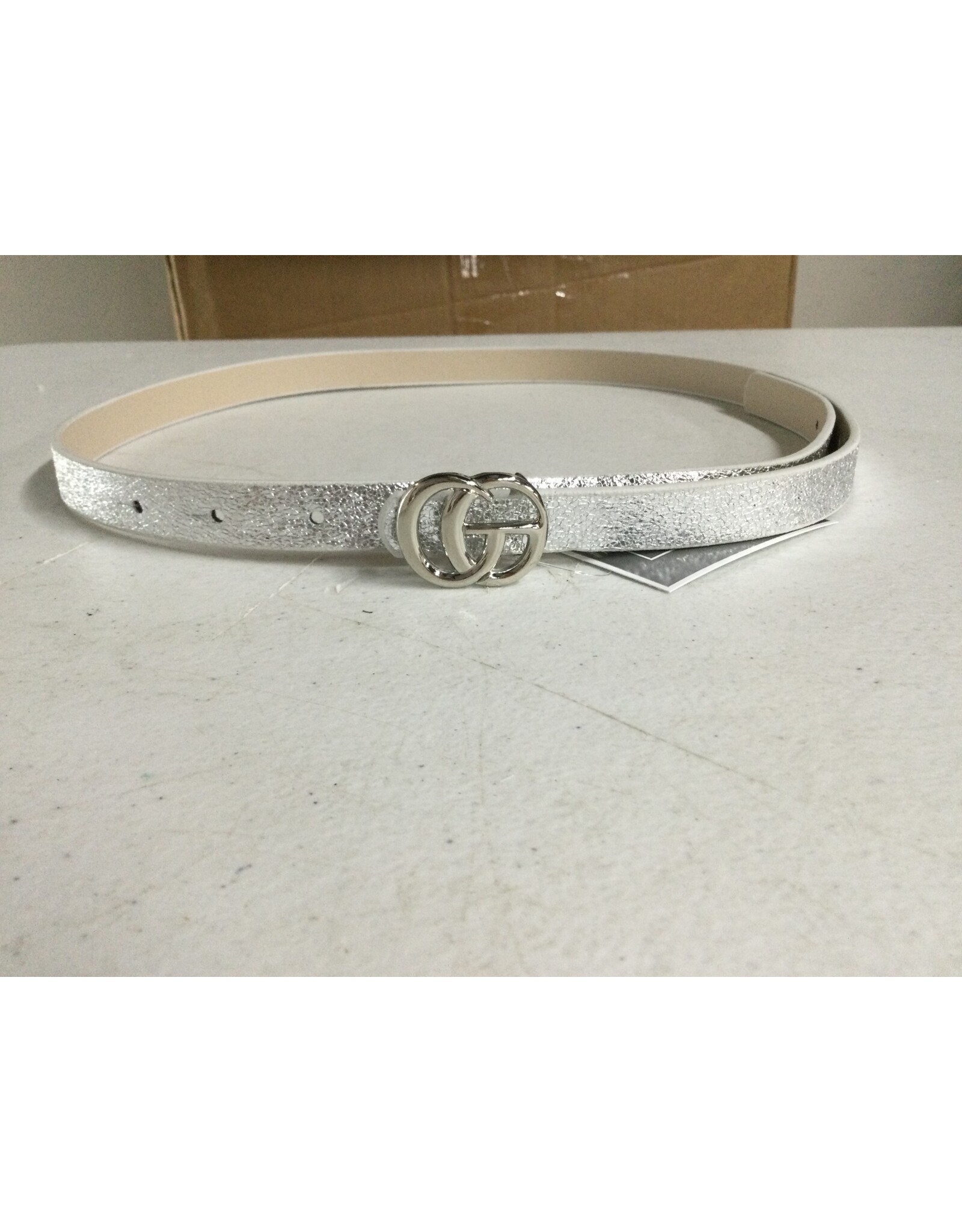 MACEN SKINNY METALLIC BELT