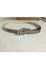 MACEN SKINNY METALLIC BELT