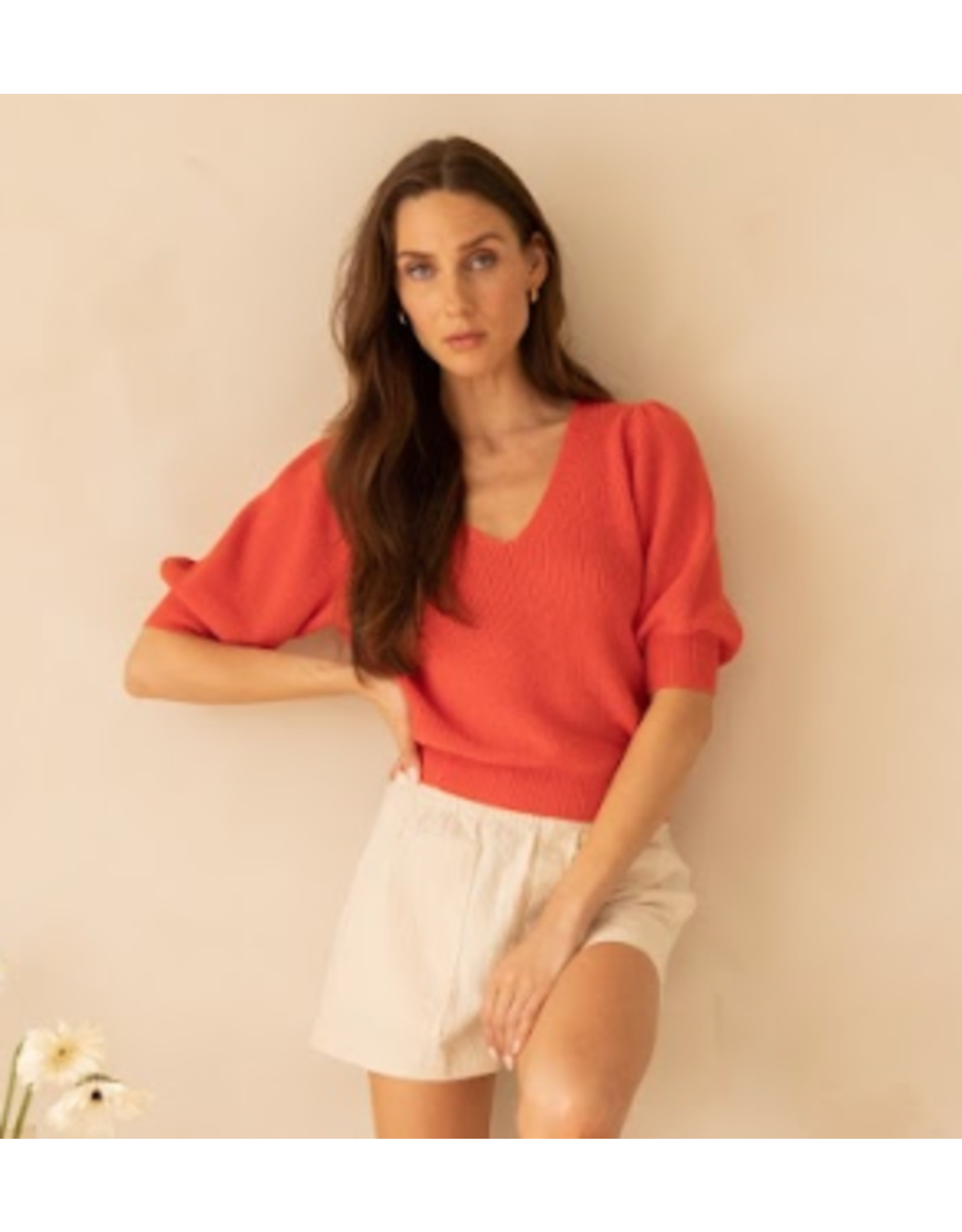 GENTLE FAWN PHOEBE V NECK TOP