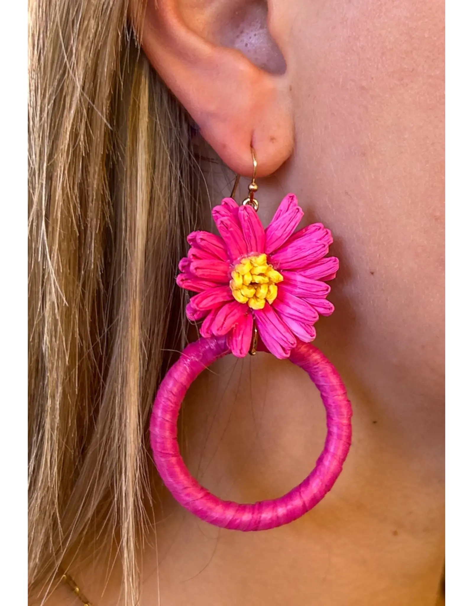 EWART FLOWER DANGLE EARRING