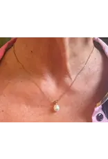 ALFREDA DROP PEARL NECKLACE