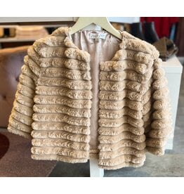 CAMBER FAUX FUR CROP JACKET