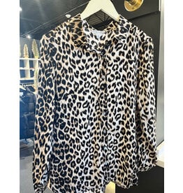 MINERVA LEOPARD PRINT TOP