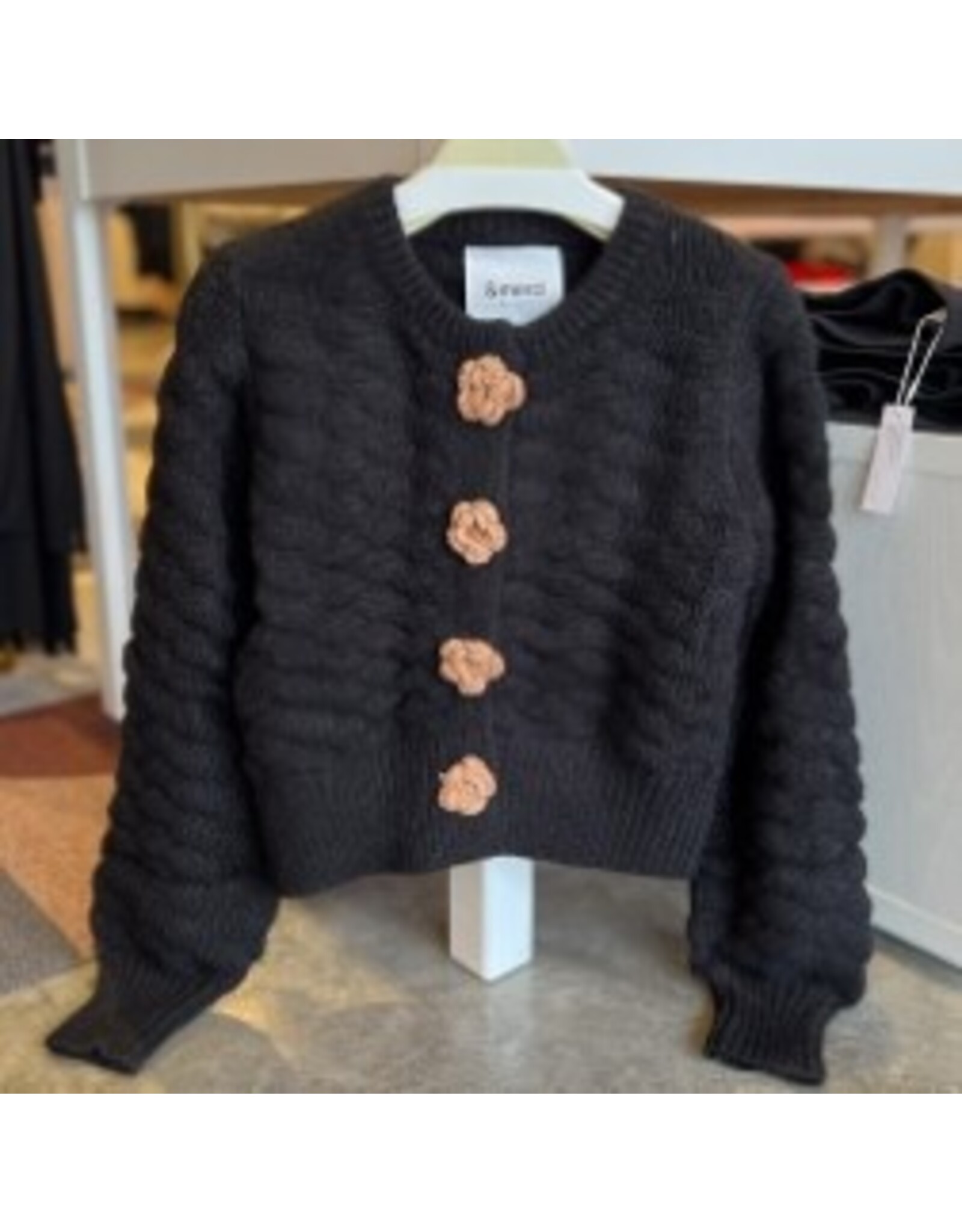 JOPLIN ROSETTE CARDIGAN