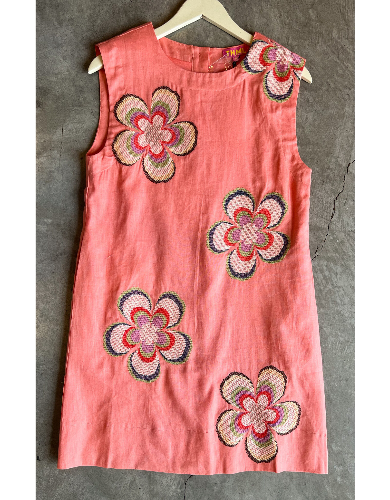 LILIOSA EMBROIDERED DRESS