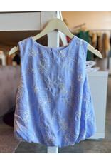AALIYAH BUBBLE HEM TOP