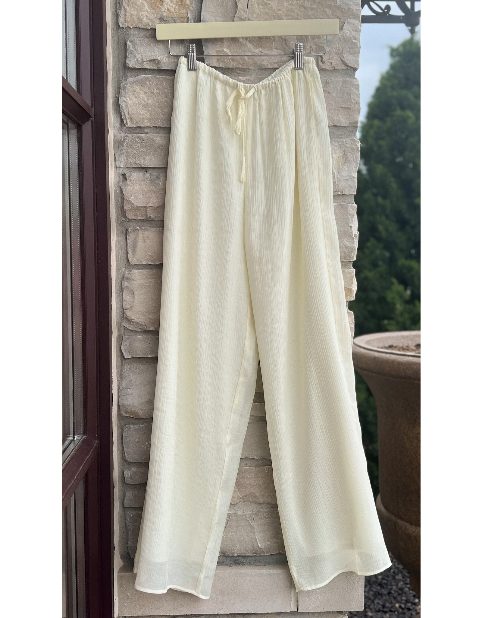 SADIE & SAGE SPIRITZ ELASTIC WAIST FULLY LINED PANT