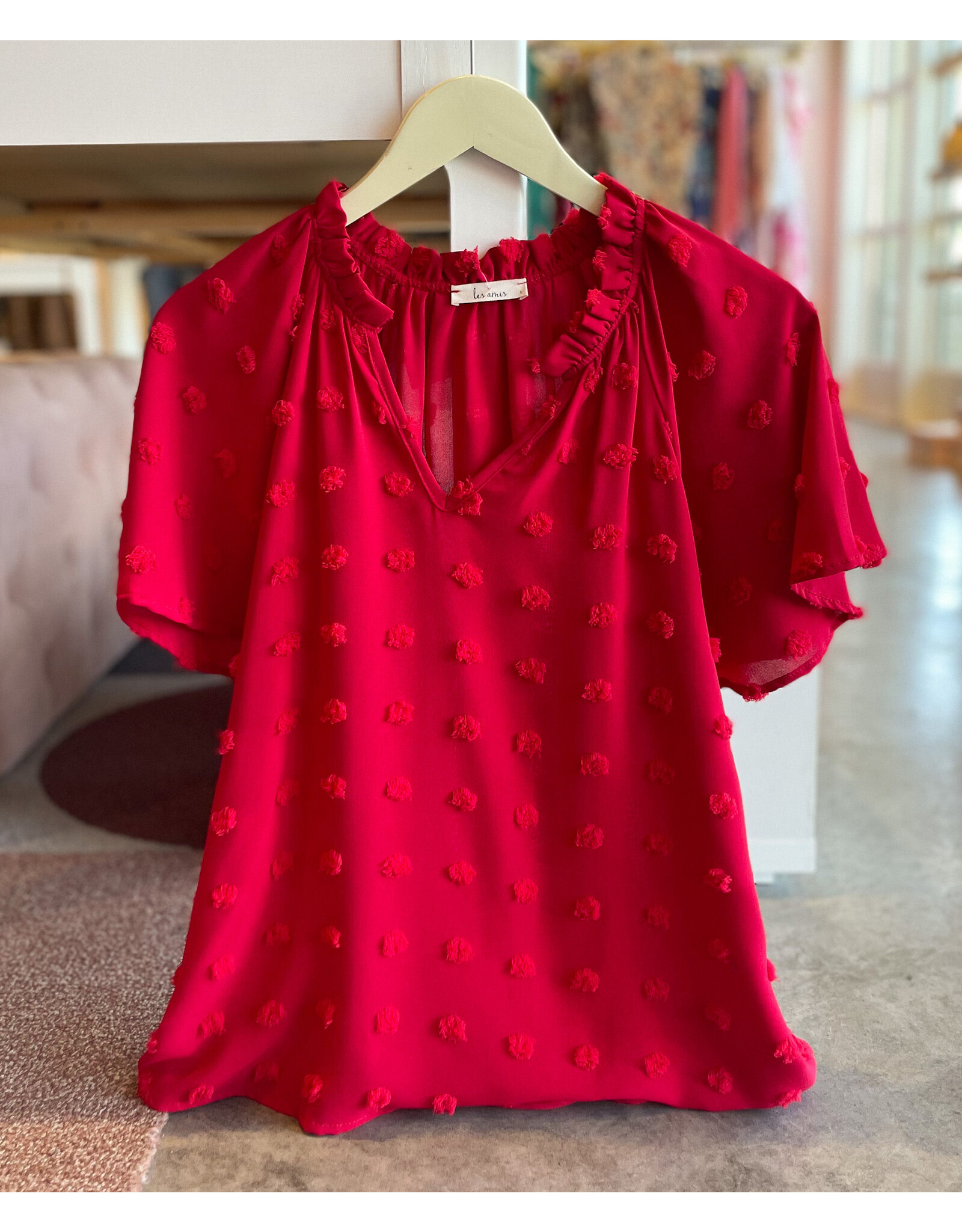 ARIANWEN SWISS DOT TOP