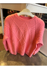 STERLING DIAMOND PATTERN SWEATER