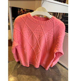 STERLING DIAMOND PATTERN SWEATER