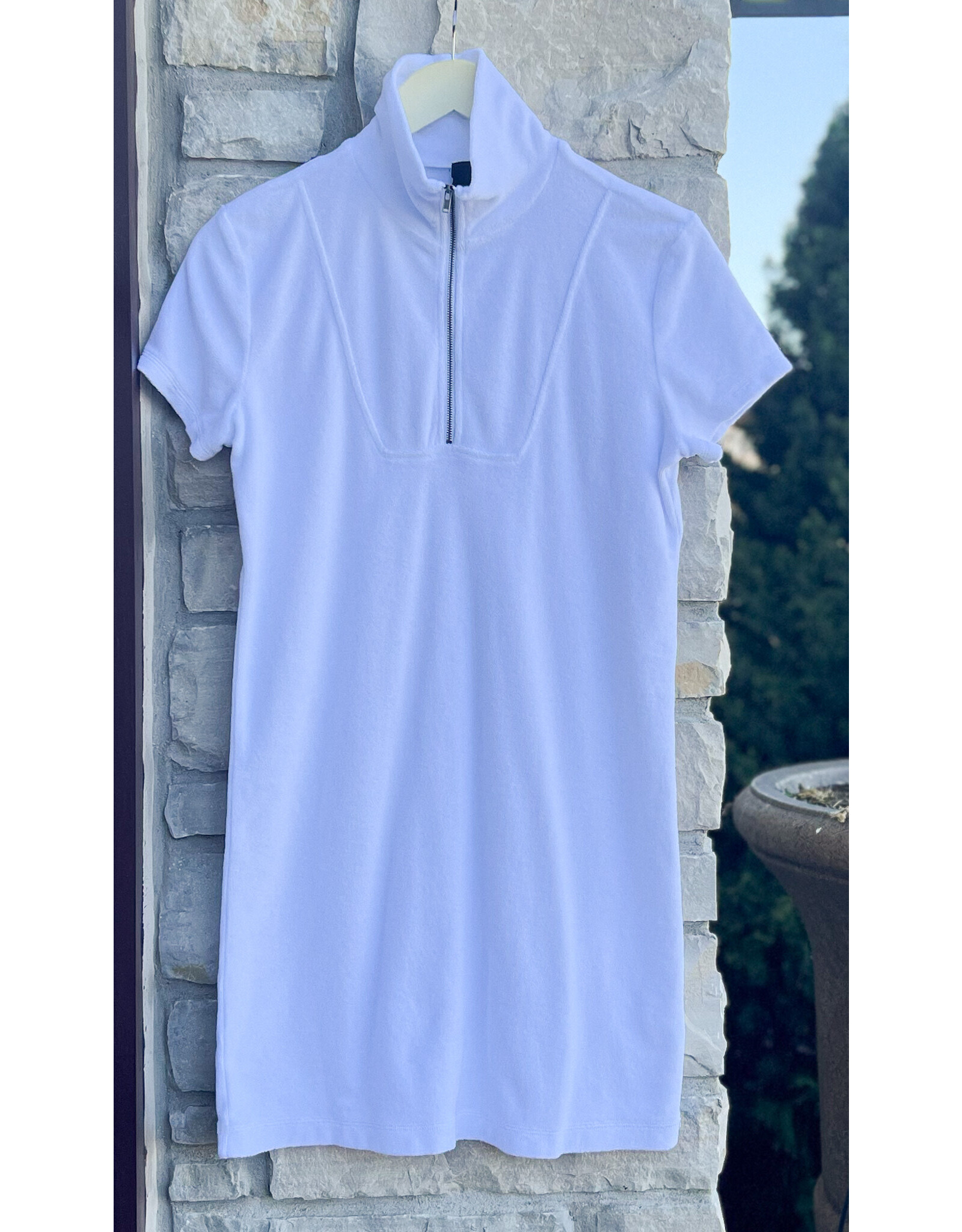 BARBOD 1/2 ZIP FUNNEL NECK  DRESS