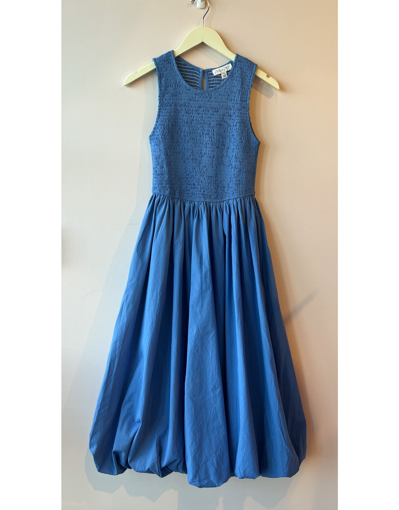 MAGNOLIA BUBBLE MIDI DRESS