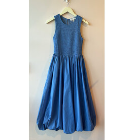 MAGNOLIA BUBBLE MIDI DRESS
