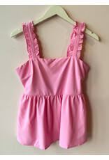 GEORGE RUFFLE DETAIL STRAP TOP