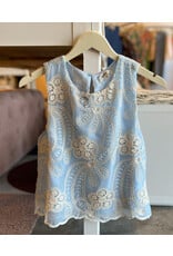 KOLLYNS SLEEVELESS EMBROIDERED TOP