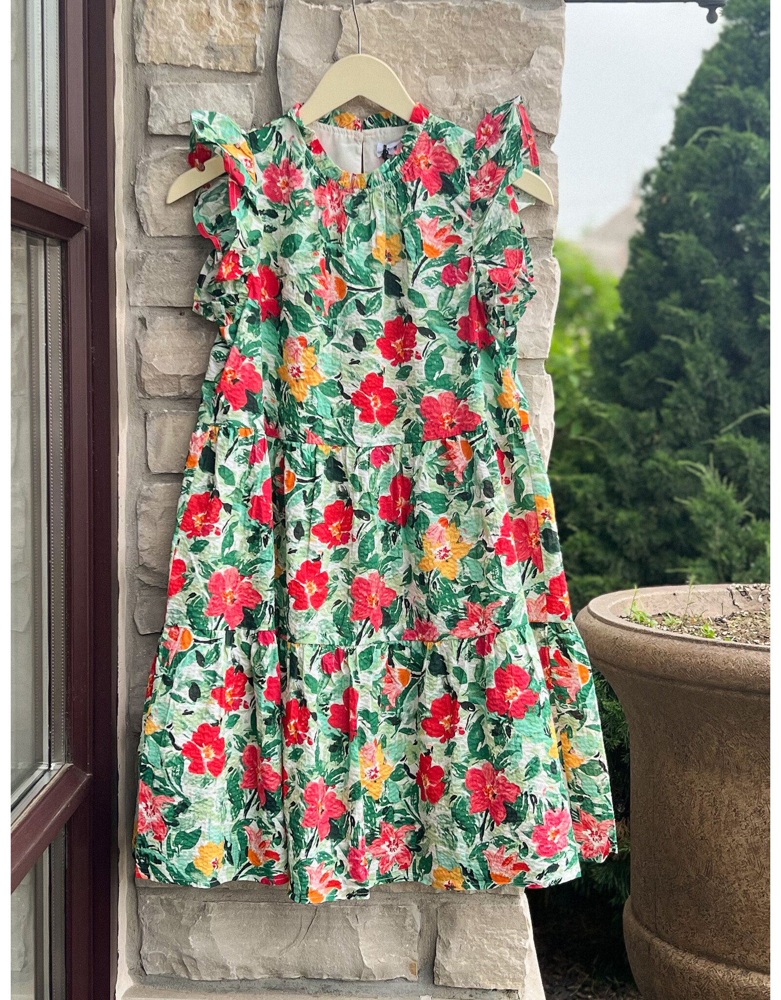 SALOMEA FLORAL PRINT DRESS