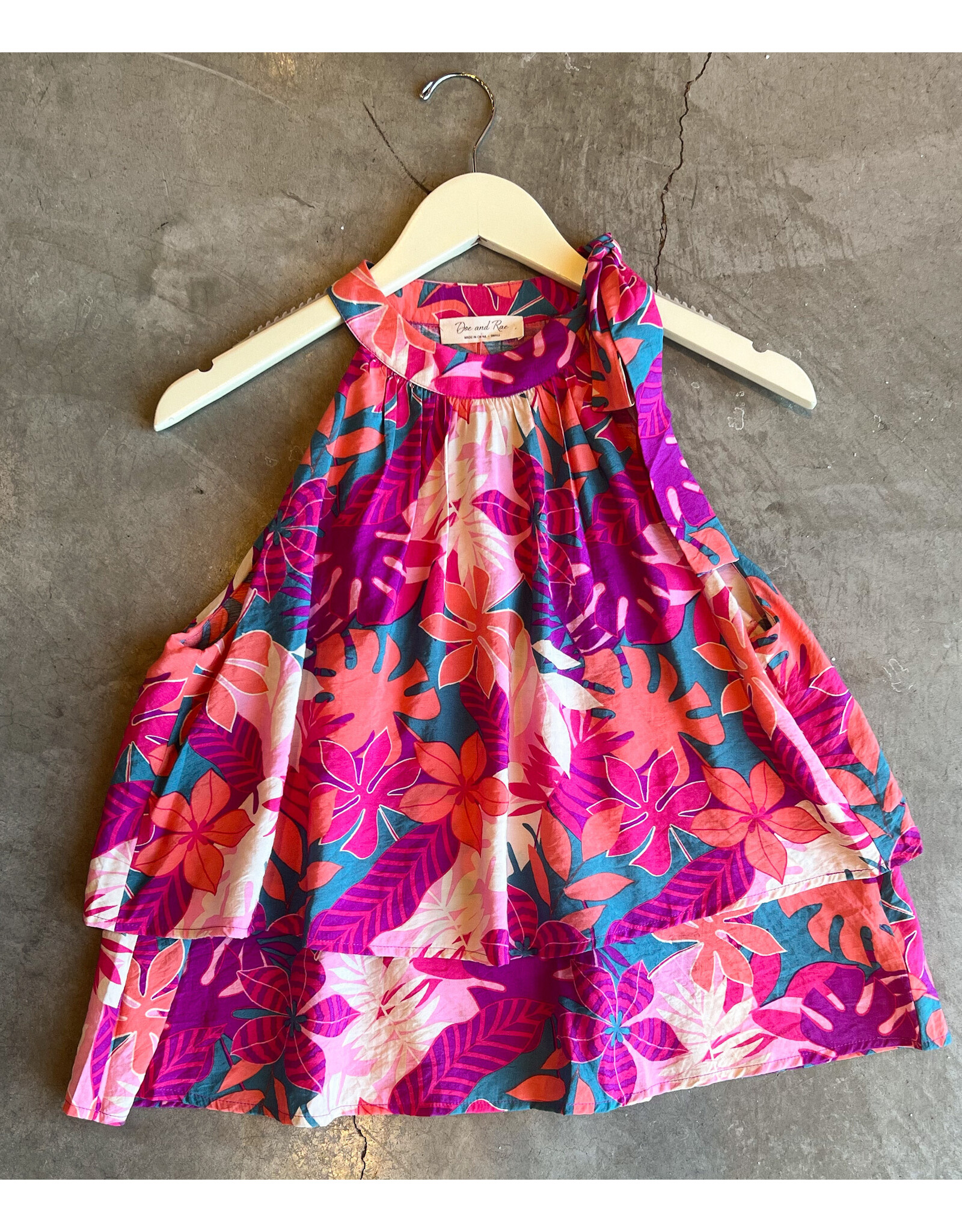 EMILIO TROPICAL HALTER TOP