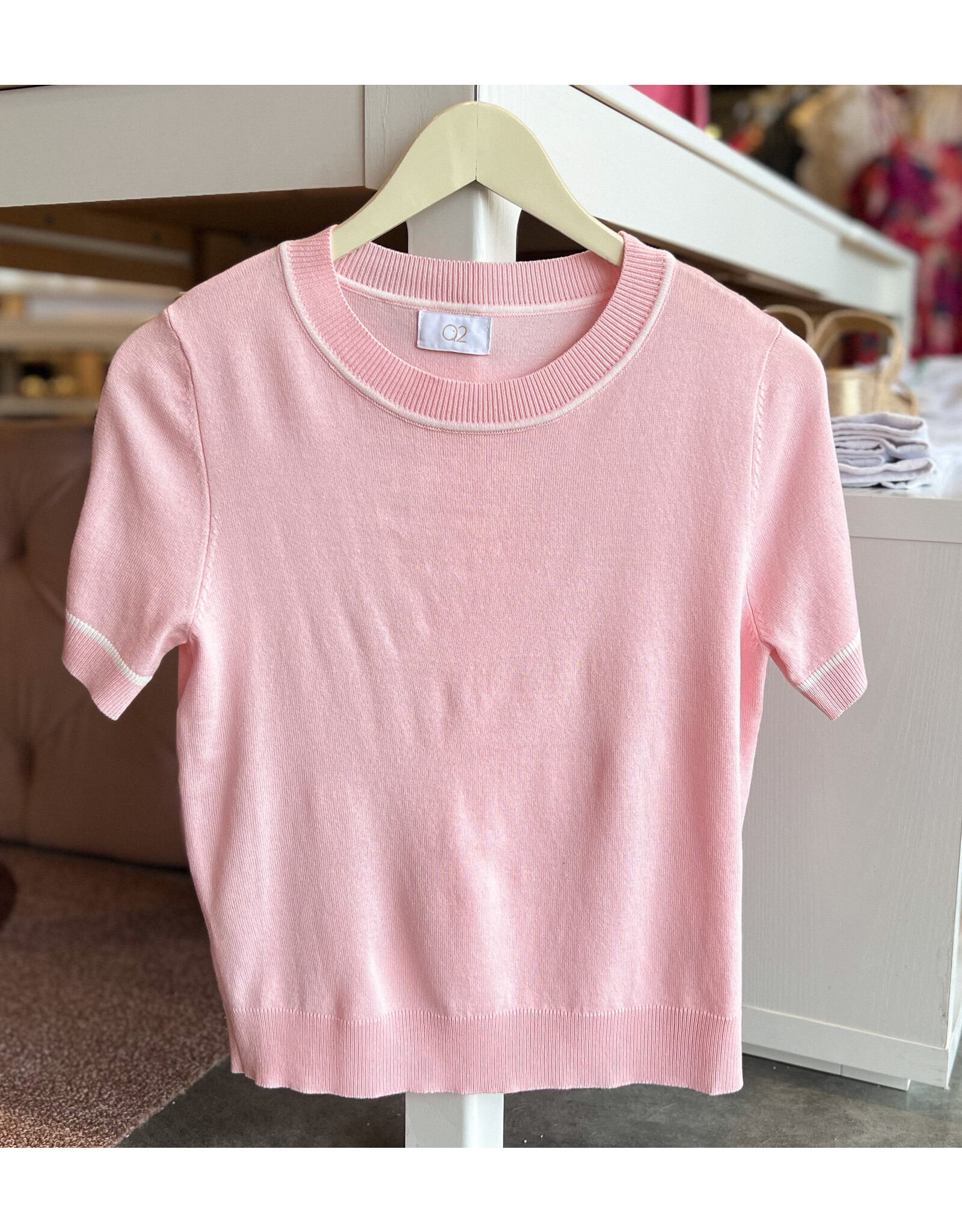 MYLES S/S SWEATER TOP