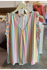 COMPANIA FANTASTICA BELISMA STRIPE TANK