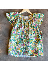 LANEY RUFFLE SLV TOP