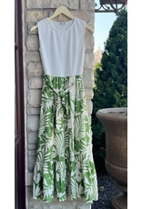 SOPHORINA TIERED MIDI DRESS