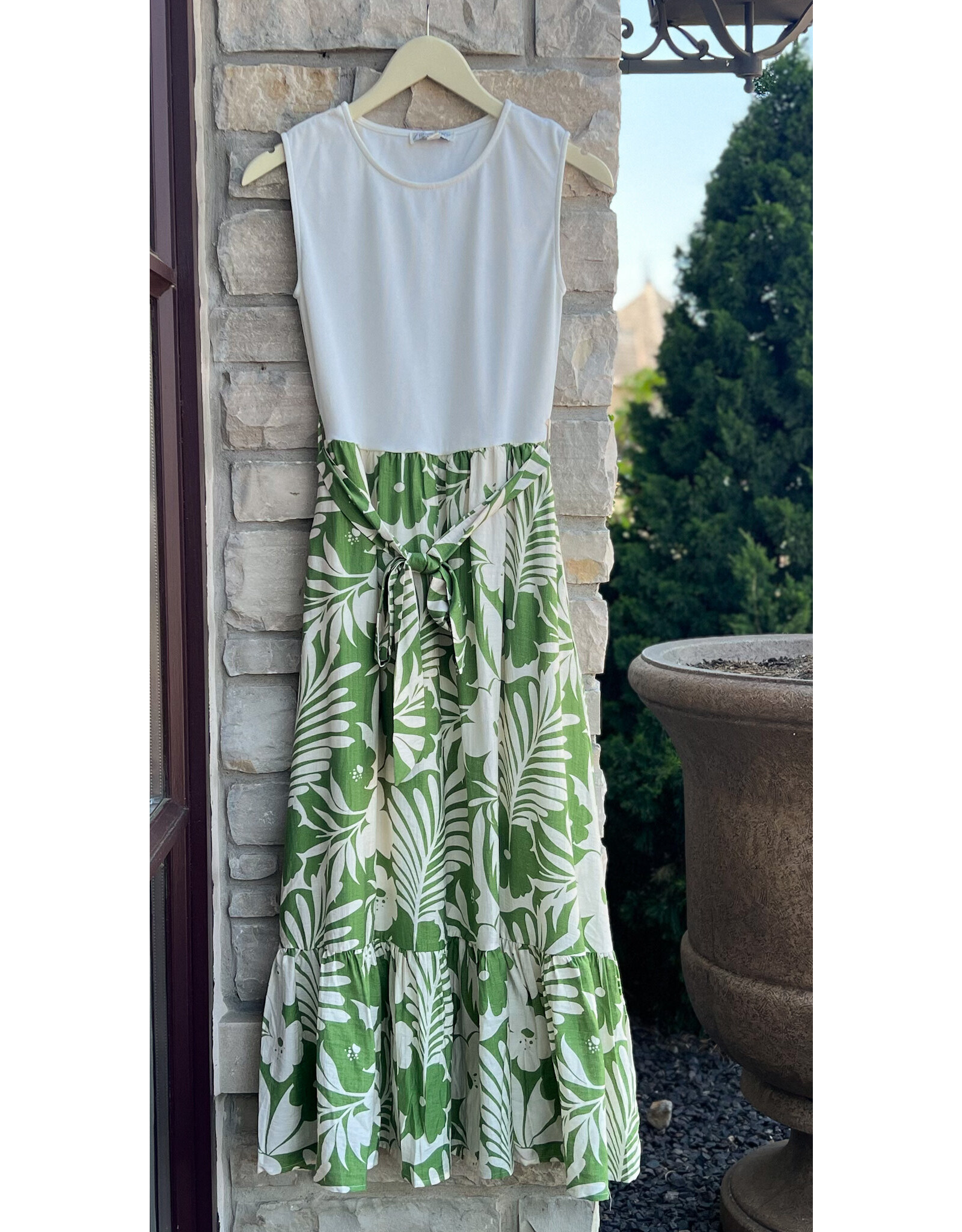 SOPHORINA TIERED MIDI DRESS