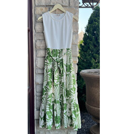 SOPHORINA TIERED MIDI DRESS