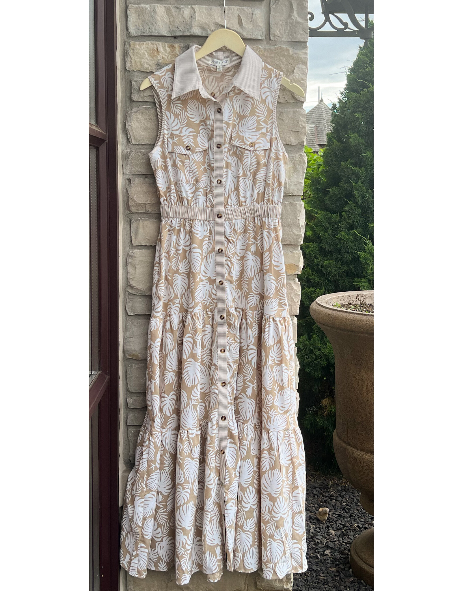 ELWAY BUTTON DOWN MAXI
