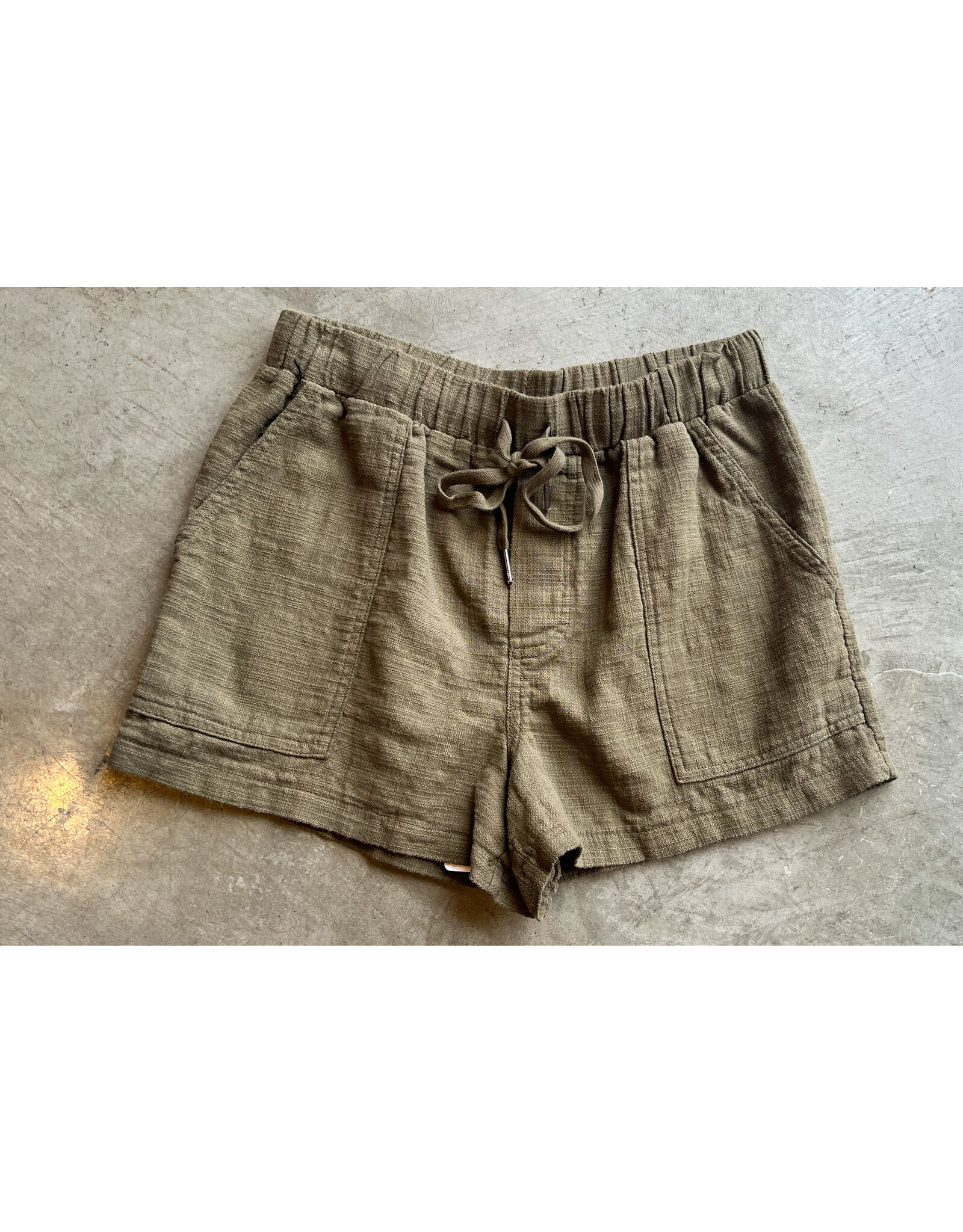 MAHDIS DRAWSTRING SHORTS W/ POCKETS