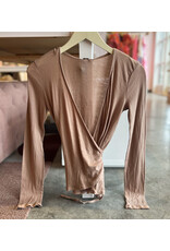 INANNA L/S BALLET WRAP TOP