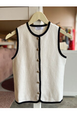 LILAVATI TRIM DETAIL VEST