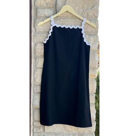 COMPANIA FANTASTICA BELITA MINI DRESS W/ RIC RAC PIPING