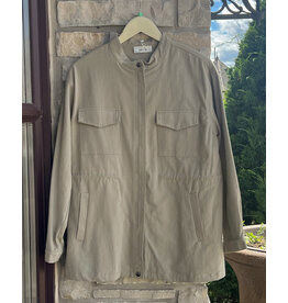 SADIE & SAGE TOLD YOU SO ZIP UP UTILITY JACKET