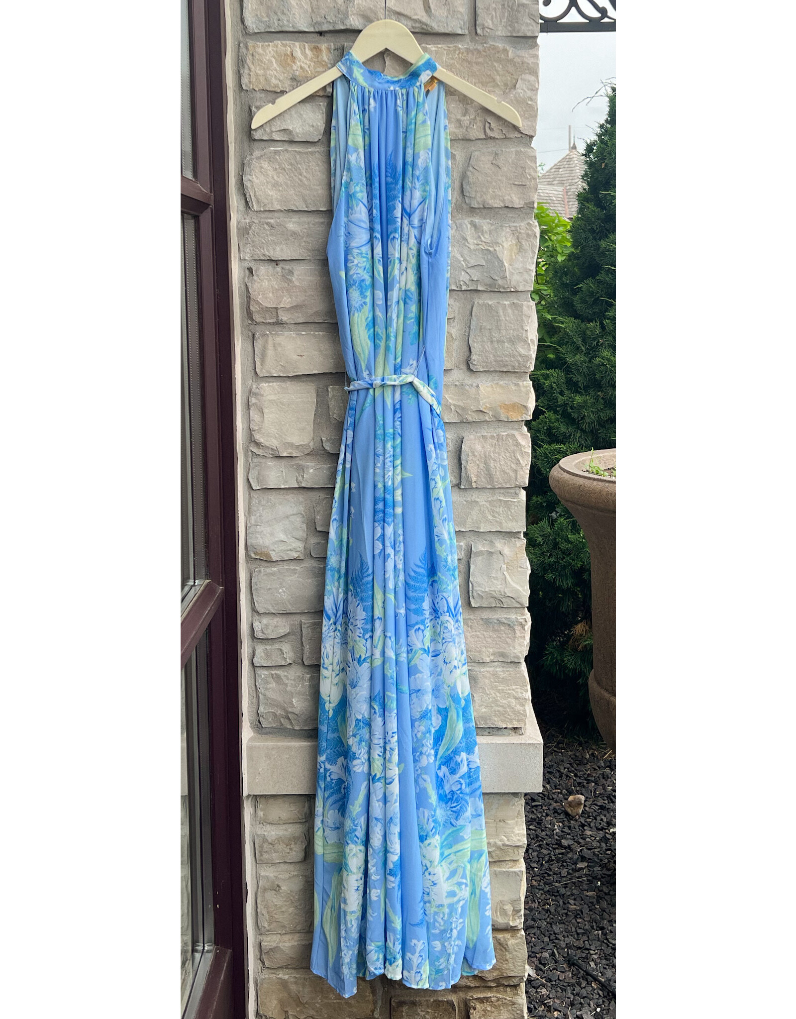 LOREDANA PRINTED MAXI DRESS